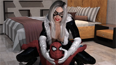 I love you and you are mine spidey from bottom of my heart and don't worry I got your back! And Spiderman says I love you too Black Cat!