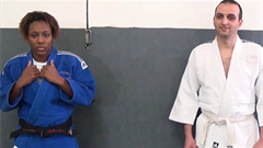 Judokas in Paris Dojo.