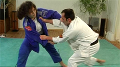 Judokas in Paris Dojo.